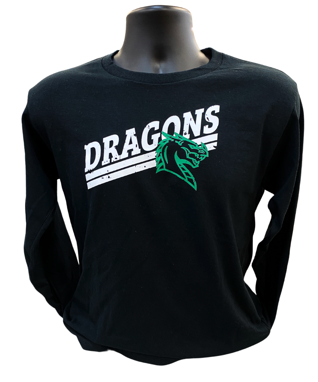 Gildan Youth Athletic Draco Cotton Long Sleeve T-Shirt