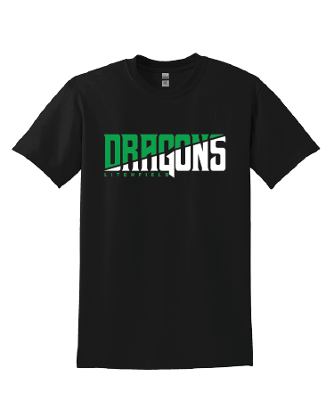 Gildan Spliced Lfd Dragons T-Shirt