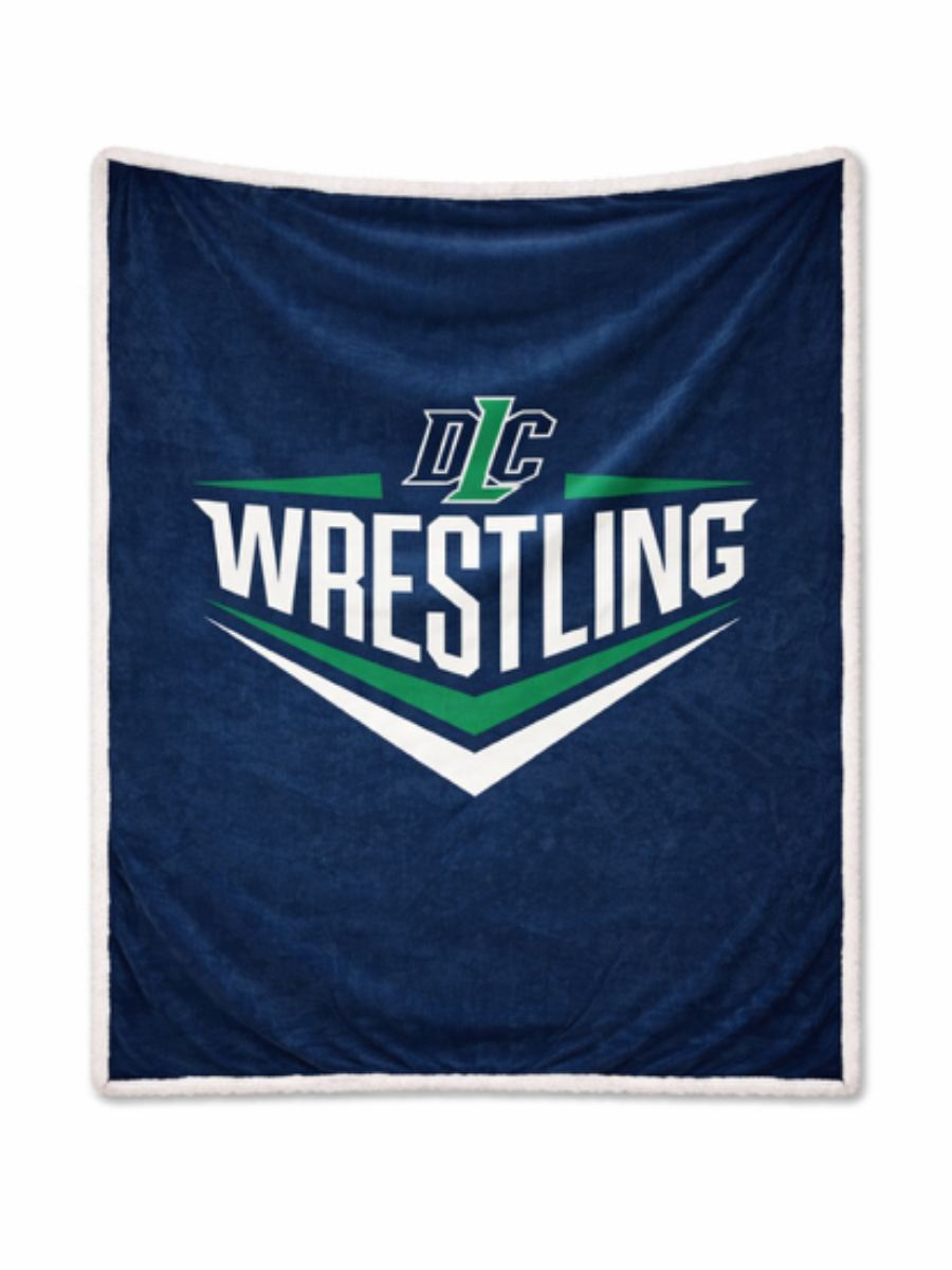 DCL Wrestling Sherpa Blanket