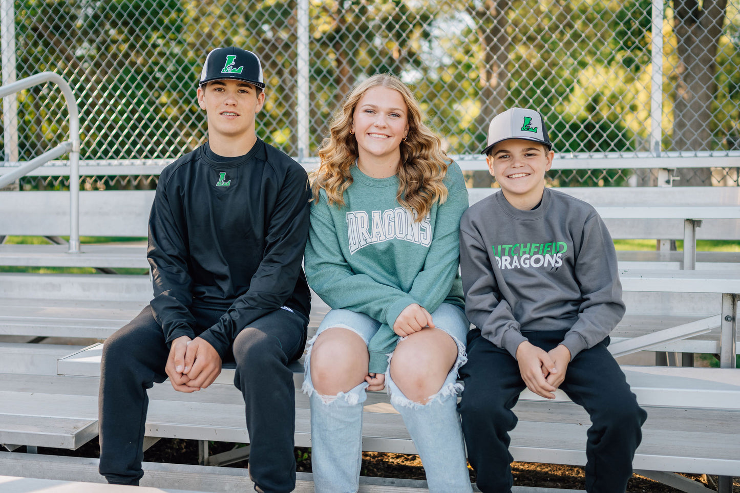 Lfd Dragons Claw Youth Crew Sweatshirt