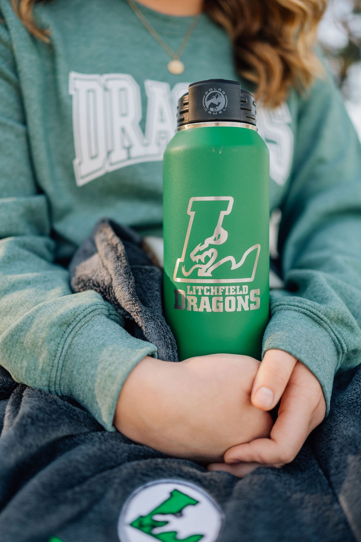 Polar Camel Lfd Dragons 32oz Water Bottle