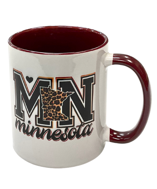 MN Leopard 13 oz Coffee Mug