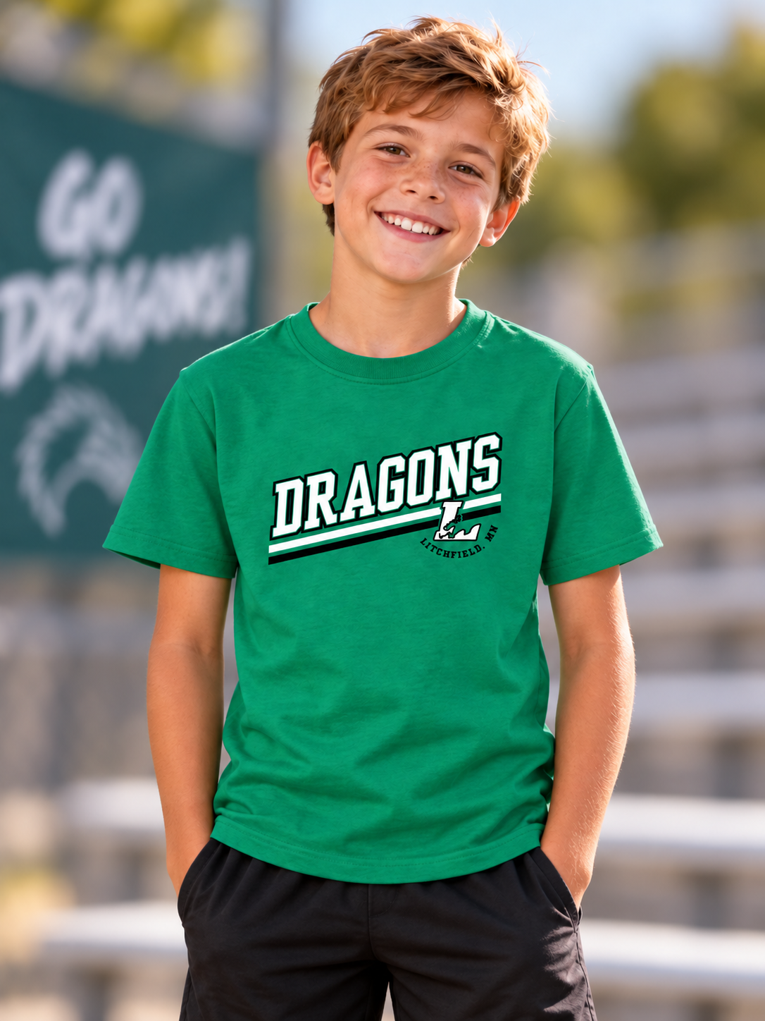 Dragons Youth Stride Shirt