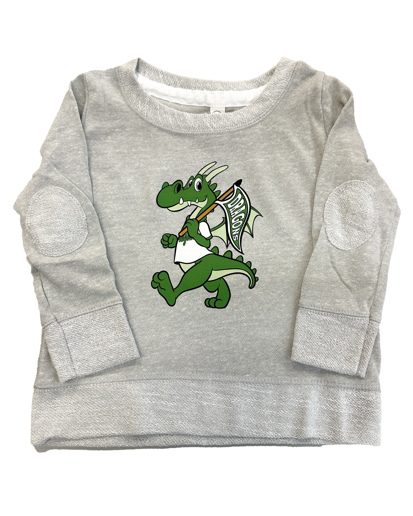 Toddler Dragon Mascot Terry Long Sleeve