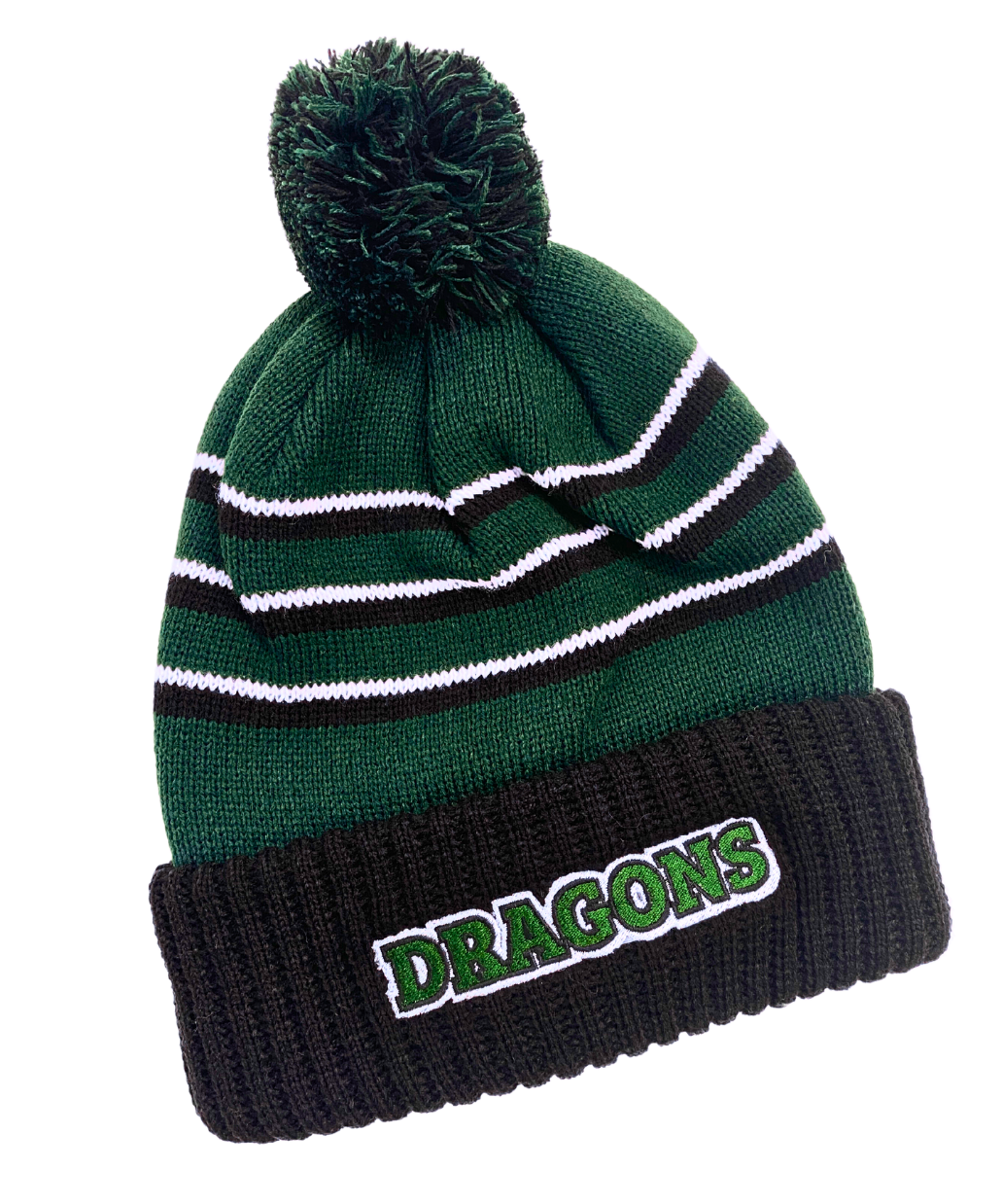 Richardson Lfd Dragons Stripe Pom Cuffed Beanie