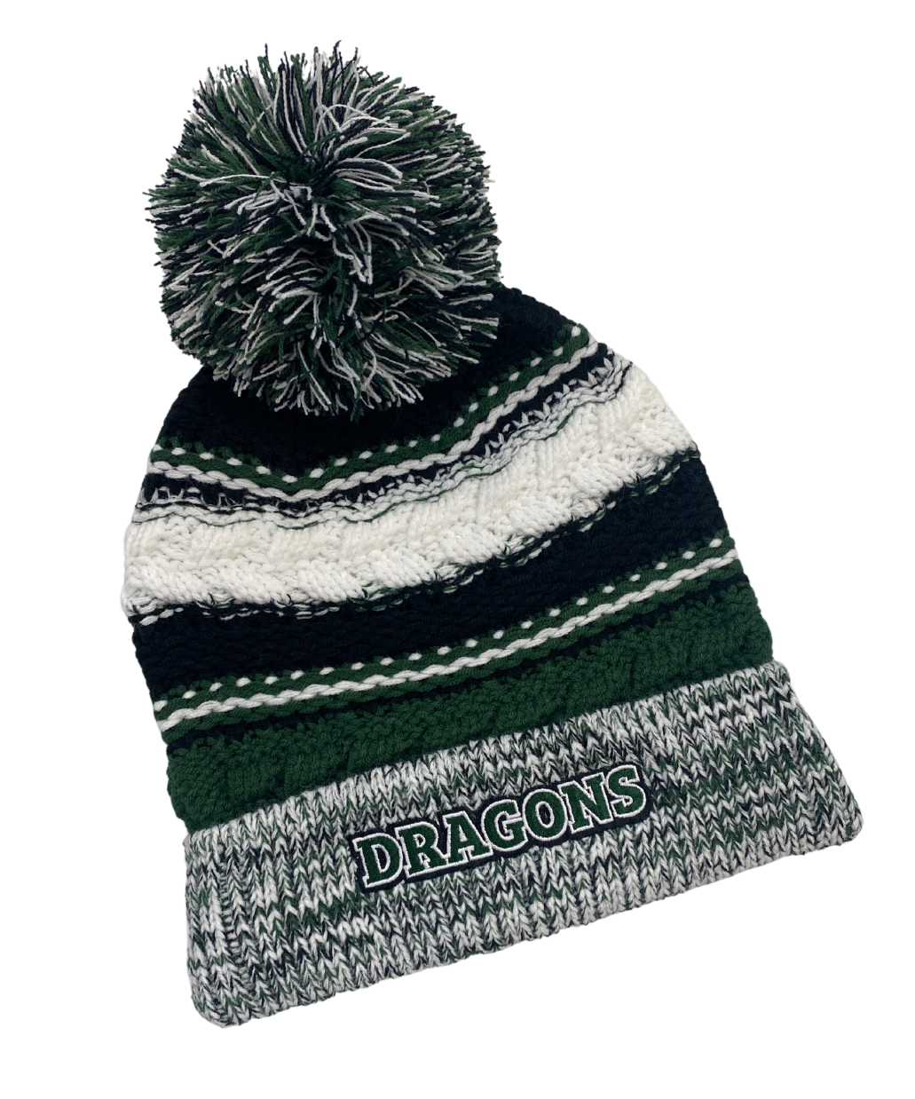 Sport-Tek Lfd Dragons Pom Pom Team Beanie