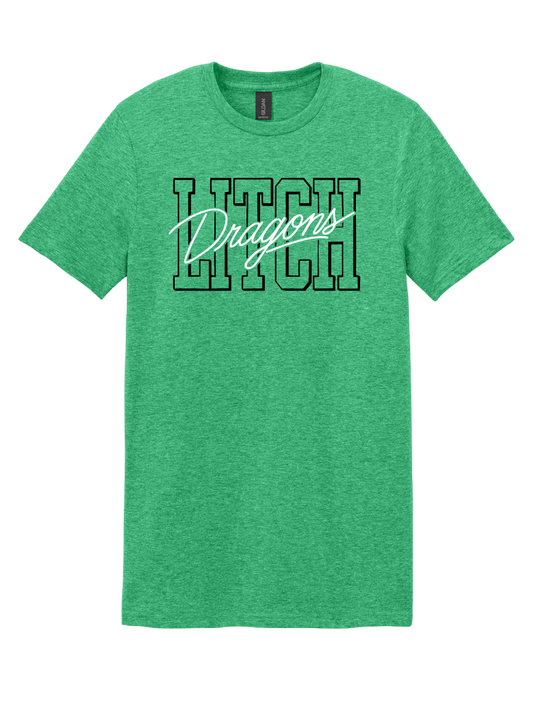 Lfd Dragons Script Soft Style Tee