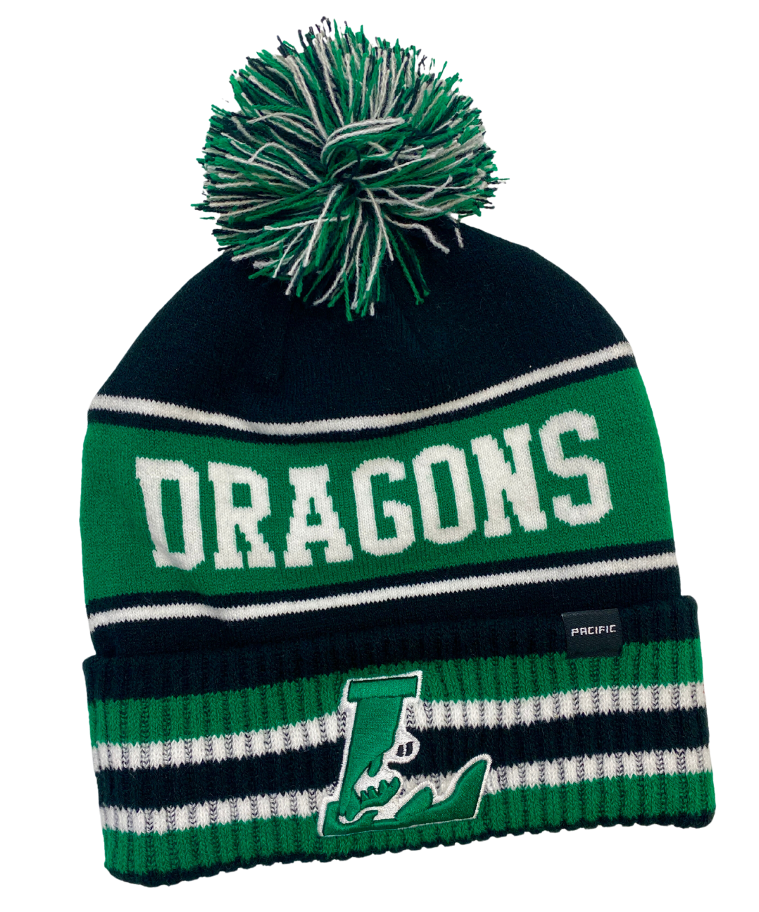 PH Dragons L Team Pom Knitted Beanie