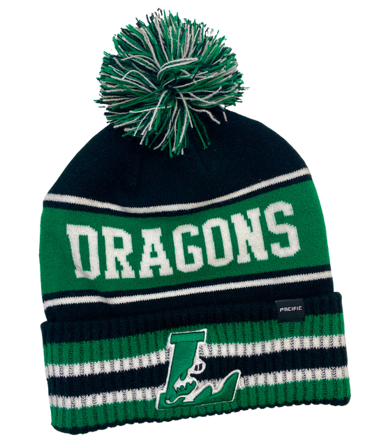 PH Dragons L Team Pom Knitted Beanie