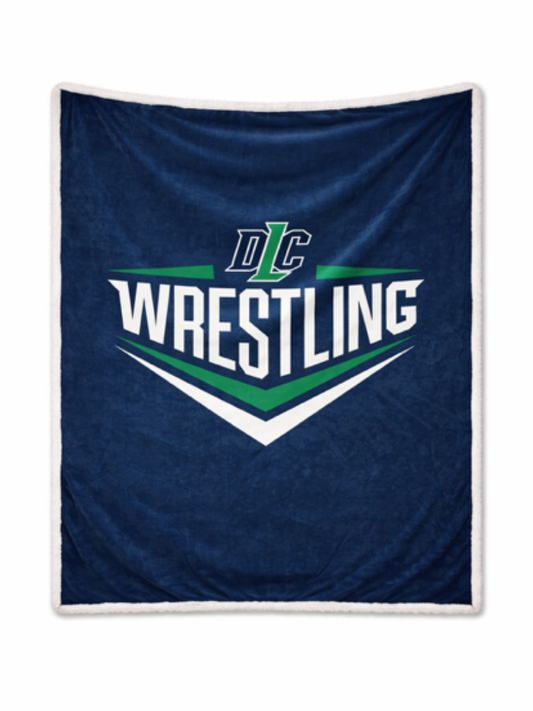 DCL Wrestling Sherpa Blanket