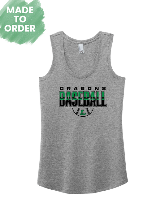 Ladies Baseball Tank