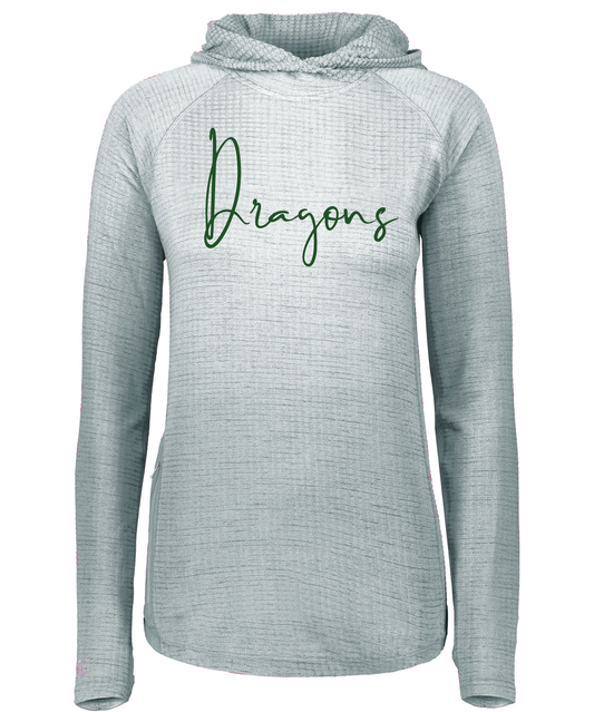 Holloway Women's Dragons Script Pullover