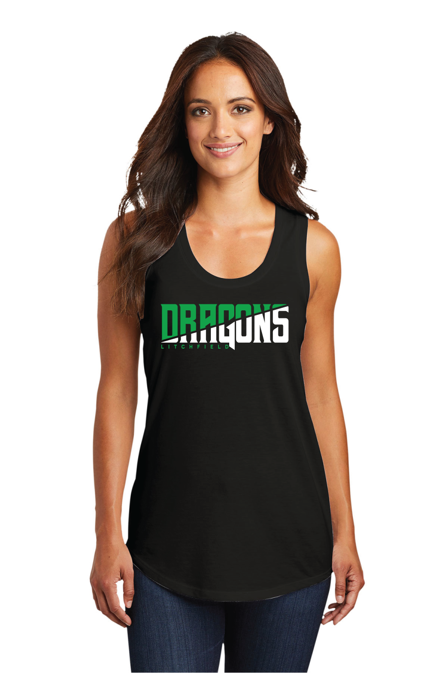 Lfd Dragons Spliced Womens Tank