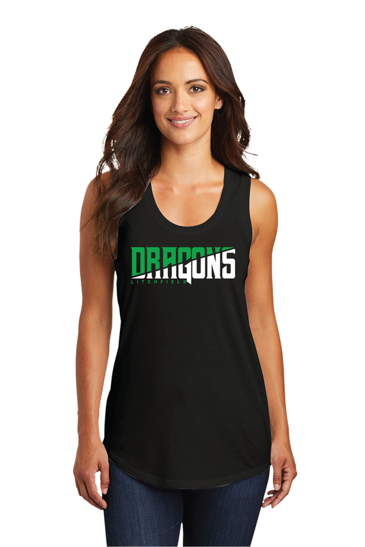 Lfd Dragons Spliced Womens Tank