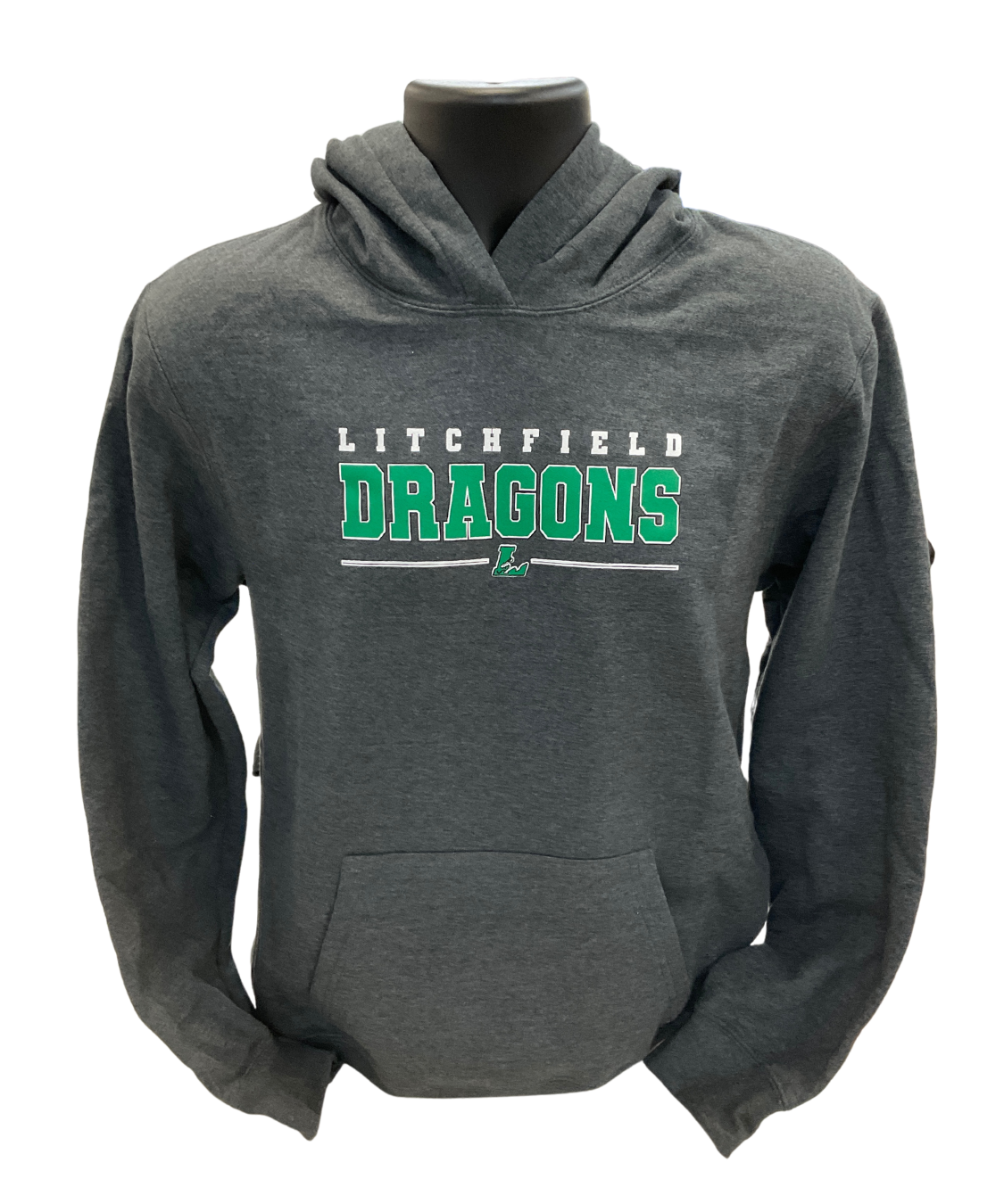 P&C Youth Lfd Dragons Fleece Hoodie – Ramsey Printing & Design image.