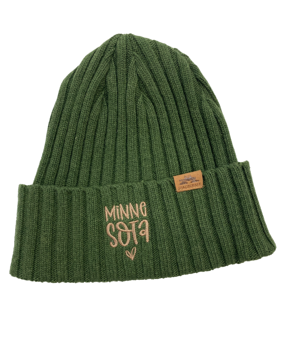 Spacecraft MN Heart Square Knot Beanie