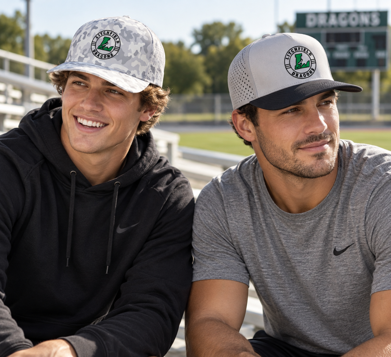 Litchfield Dragons Silicone Patch Hat