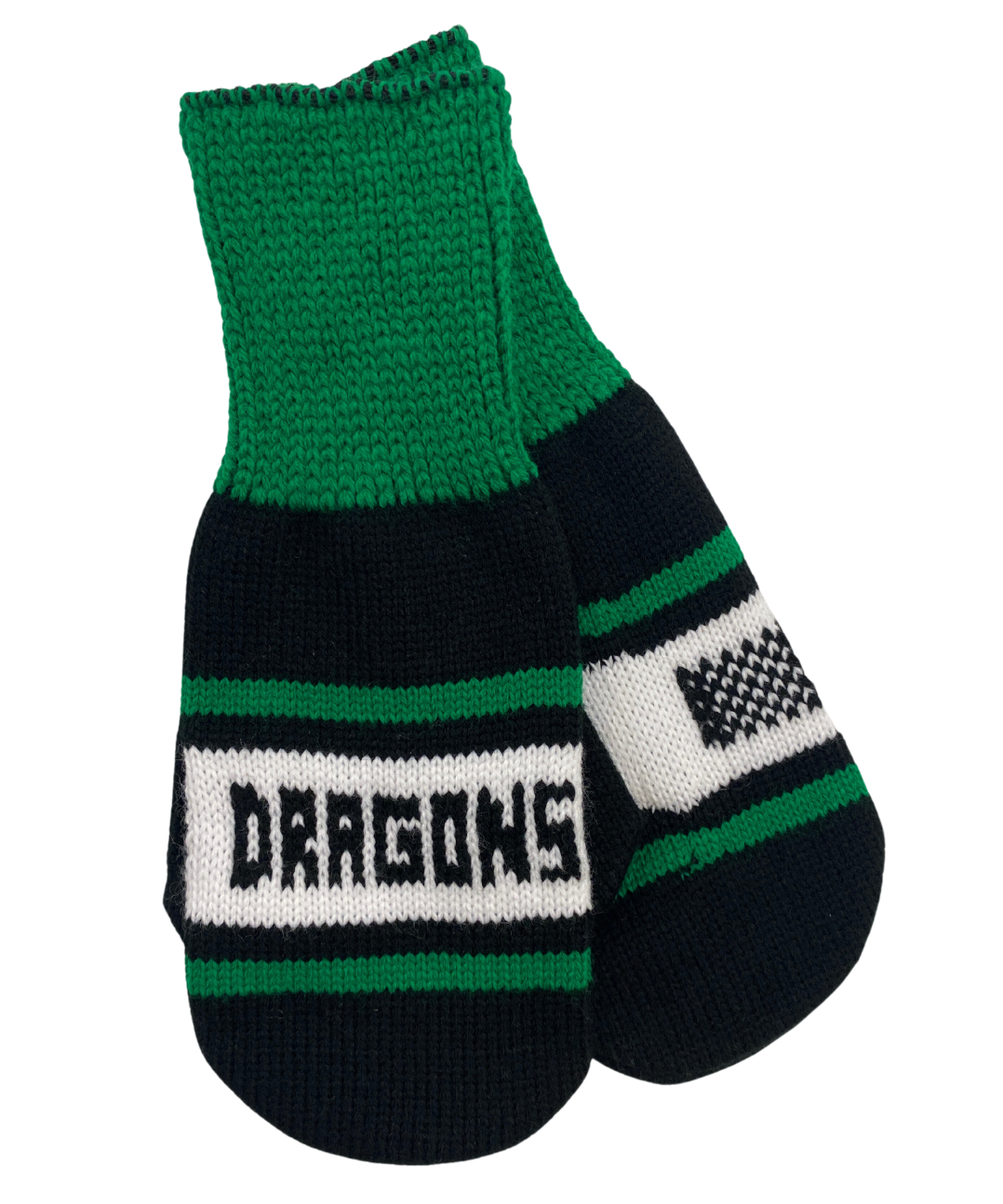 Youth Lfd Dragons Knit Mittens