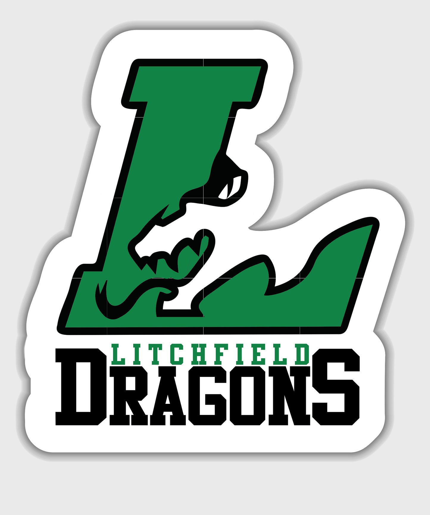 Lfd Dragons Small Decal