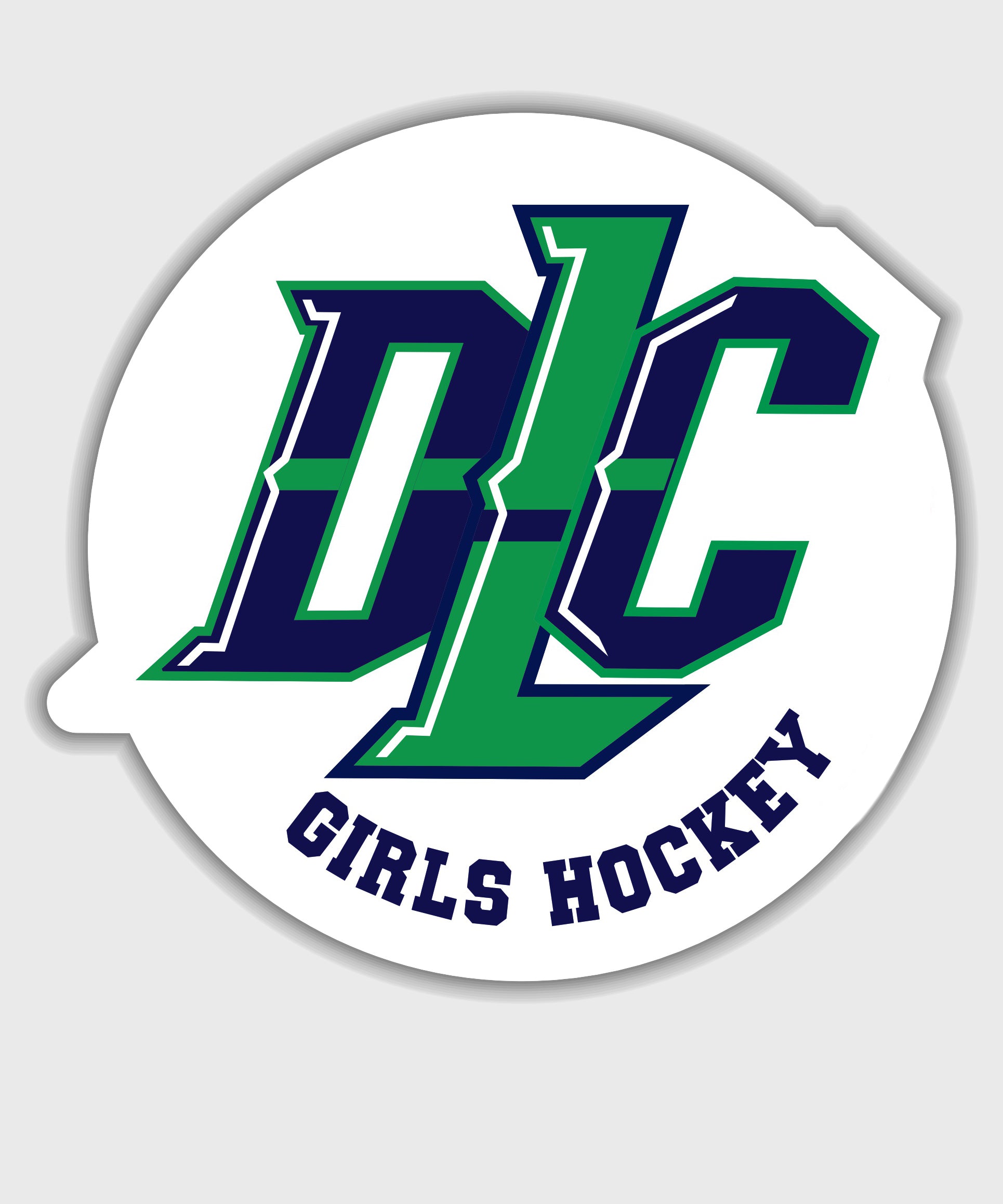 Ldc Sticker Design LDC Girl's Hockey Decal – Ramsey Printing & Design