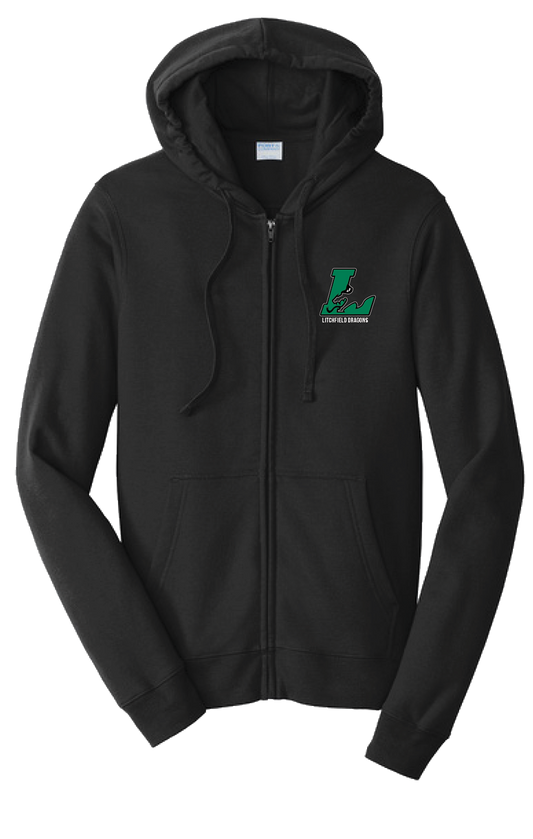 Dragons L Fan Favorite Full Zip Hoodie