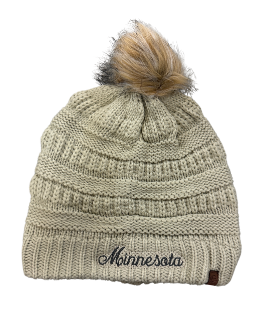 Ladies MN Script Beanie