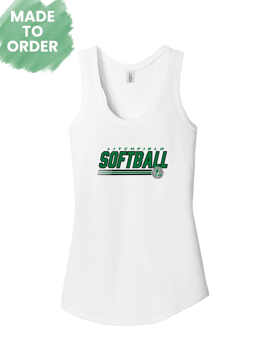 Ladies Softball Tank